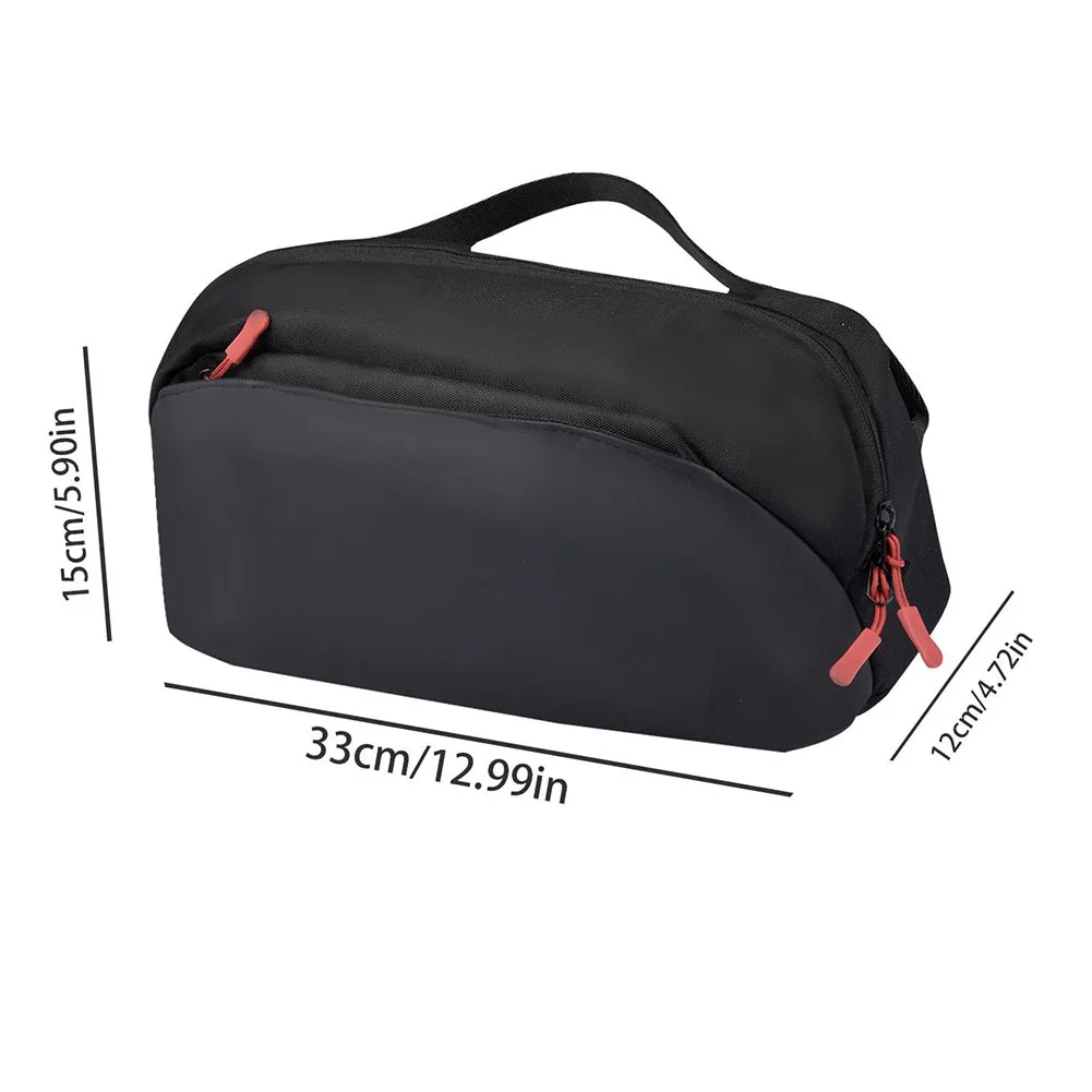 Game Console Protective Bag For ASUS Rog Ally 900D Oxford Protective Cover Bag Double Zipper Big Handbag for Steam Deck Switch