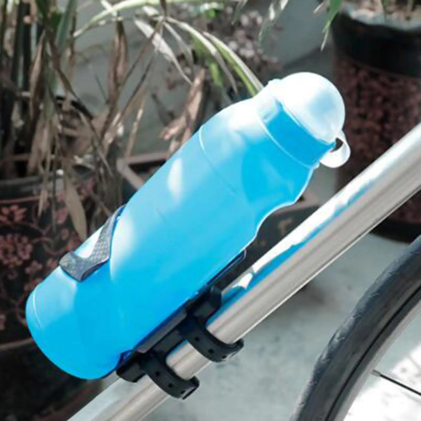 

Multifunctional Bike Bottle Cage Adapter Silicone Beverage Cup Mount Rack for MTB Road Bicycle Frame Handlebar