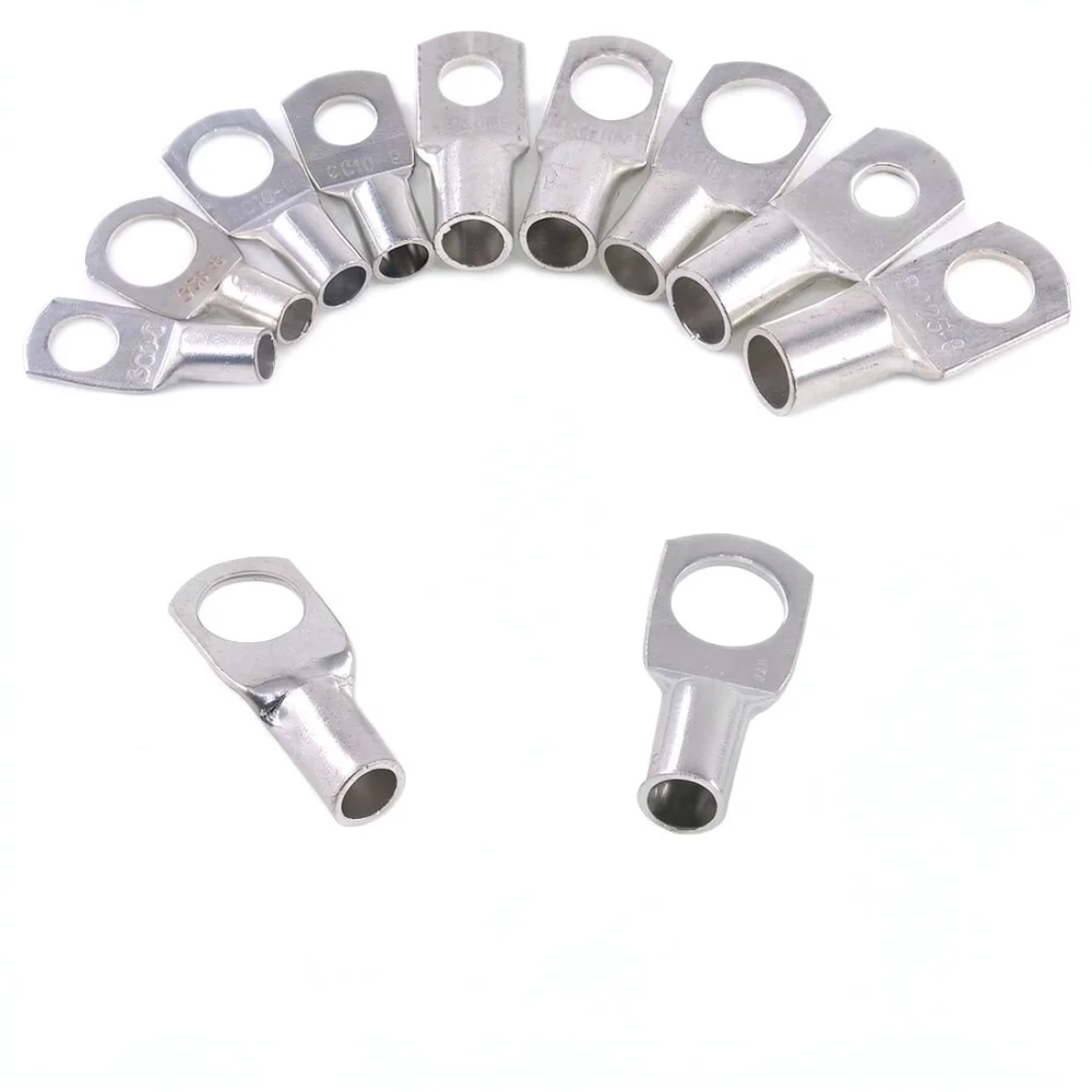 Electrical Wire Lugs For CNHH Tinned Copper Ring Terminals Heavy Duty Marine Battery Cable Connector Crimping Device