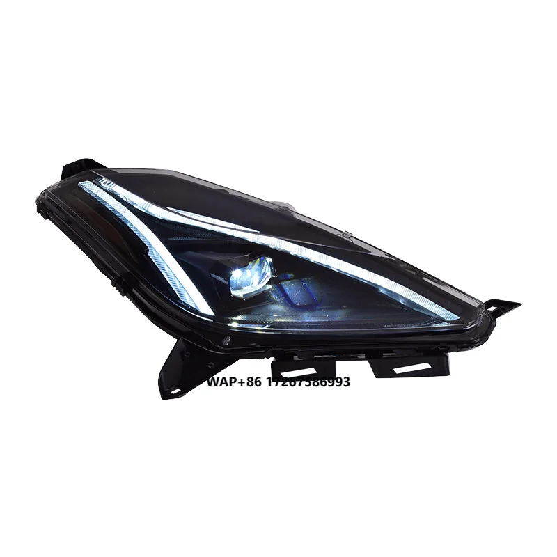 Stylish C6 LED Projector Lens Headlights DRL Animation 6000k Automotive Accessories for 2005-2013 Cars 12V