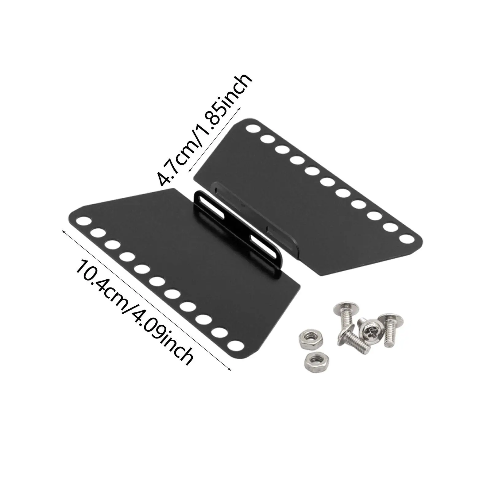 Metal Side Step RC Car Upgrade Parts Convenient Wear Resistant D90 Foot Pedal RC Crawler Upgrade Metal for 1/12 Scale