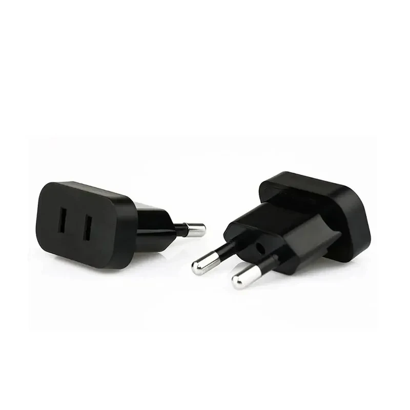 1 pièces 4.8mm adaptateur de prise de courant US vers ue Euro Europe prise convertisseur de prise de