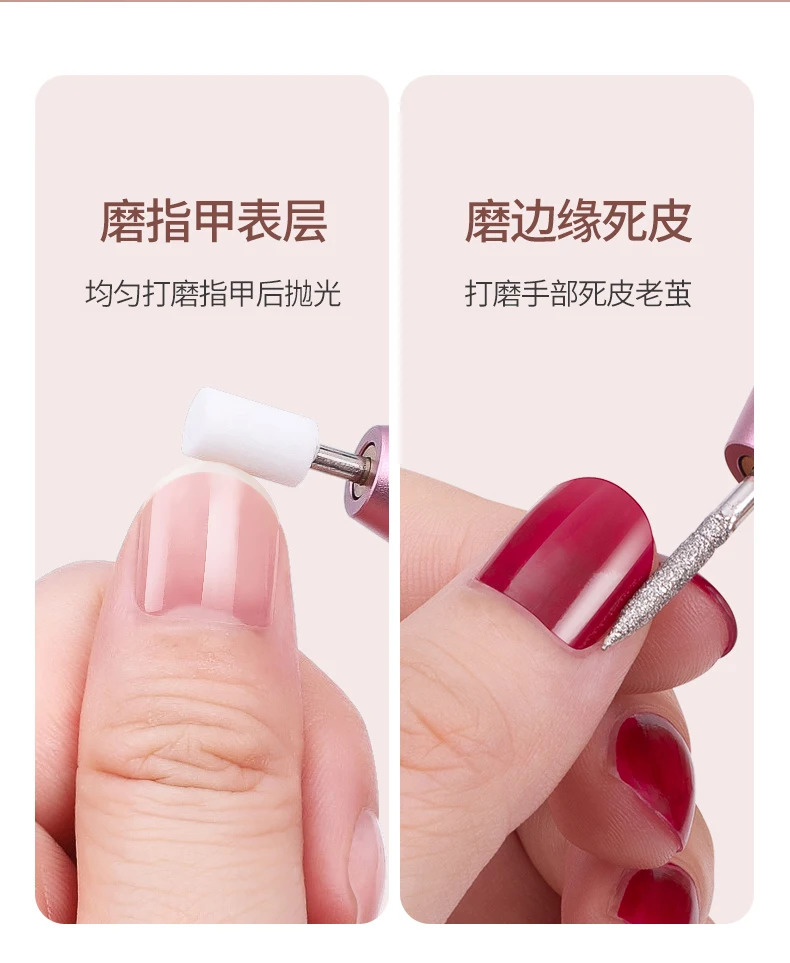 Free Shipping Nail Polishing Machine Portable Pen-Type Electric Small Polishing Exfoliating Nail Manicure Professional