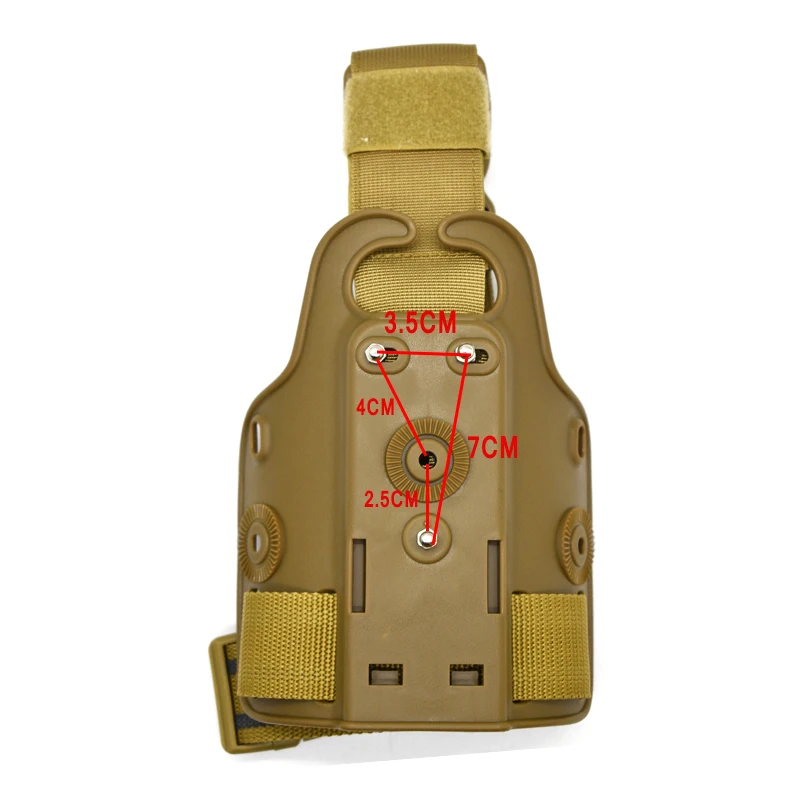 Adaptateur d\'étui de odorDulgun pour Glock 17, 19, M9, 1911, P226, accessoires de chasse