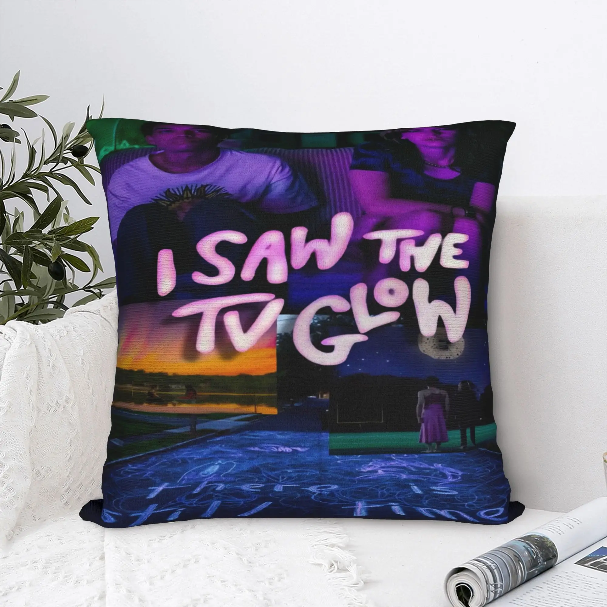 I Saw The TV Glow  Pillowcases Merch Soft Cushion Cover  Pillow Covers Living Room Decor Zipper Multi Size