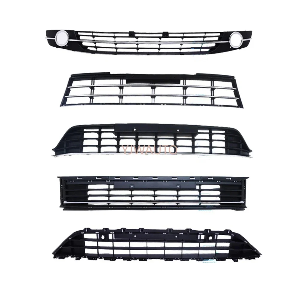 

For VW Bora 2009-2023 Grills Front Lower Bumper Car Mesh Grille Lattice Radiator Grill Cover
