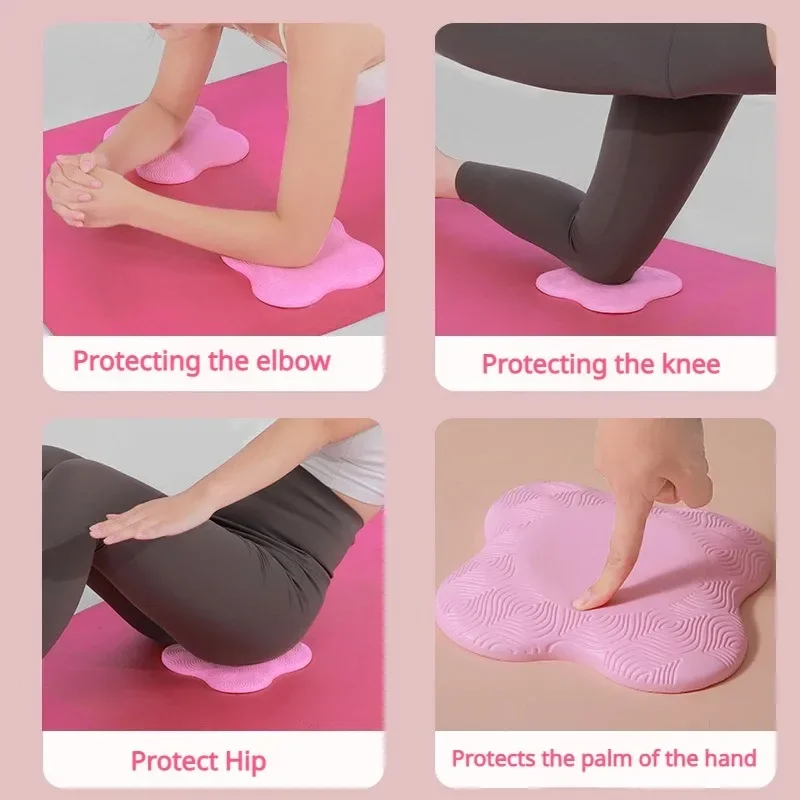 Yoga Kneeling Mat Thickened Shock Absorption Support Mat Knee Pad Portable Elbow Pad Yoga Mat Exercise Fitness Yoga Accessories