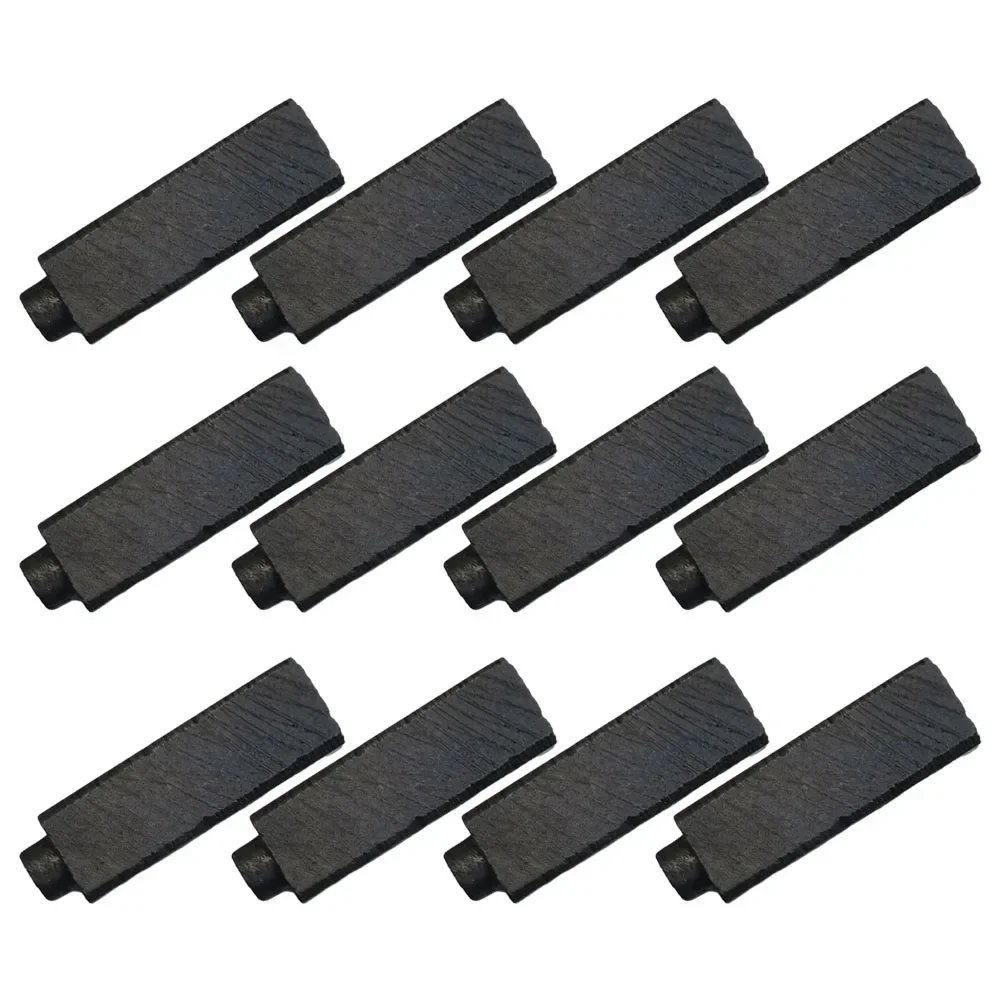 12pcs Carbon Brush 4x5.5x17mm Motor Carbon Brushes For Anchor Engine Electric Hair Dryer General Set High Power Tool Accessories