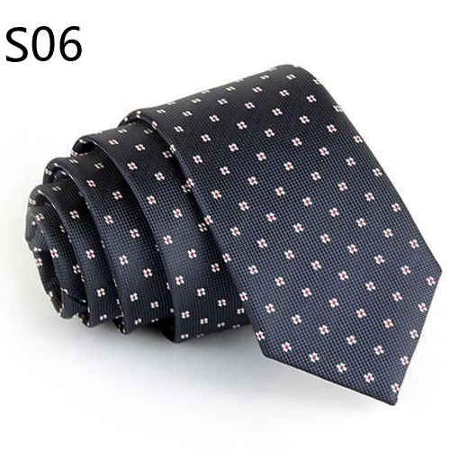 Veektie Mannen Klassieke Slanke 6Cm Mariage Stropdassen Voor Mannen Banden Potlood Tie Gestreept Blauw Rood Jacquard Geweven Zijde-Gevoel Mircofiber