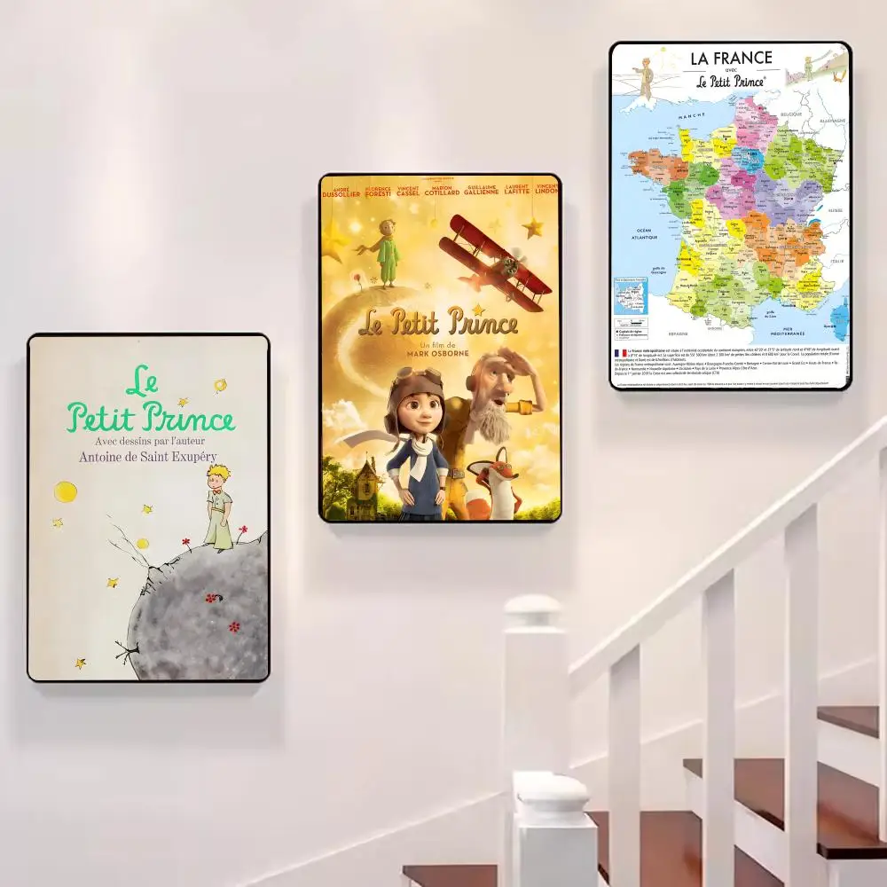 لو بيتي برينس اللوحة الخط قماش المشارك: تجعد الحرة للماء دائم جميع الفضاء جدار ديكور