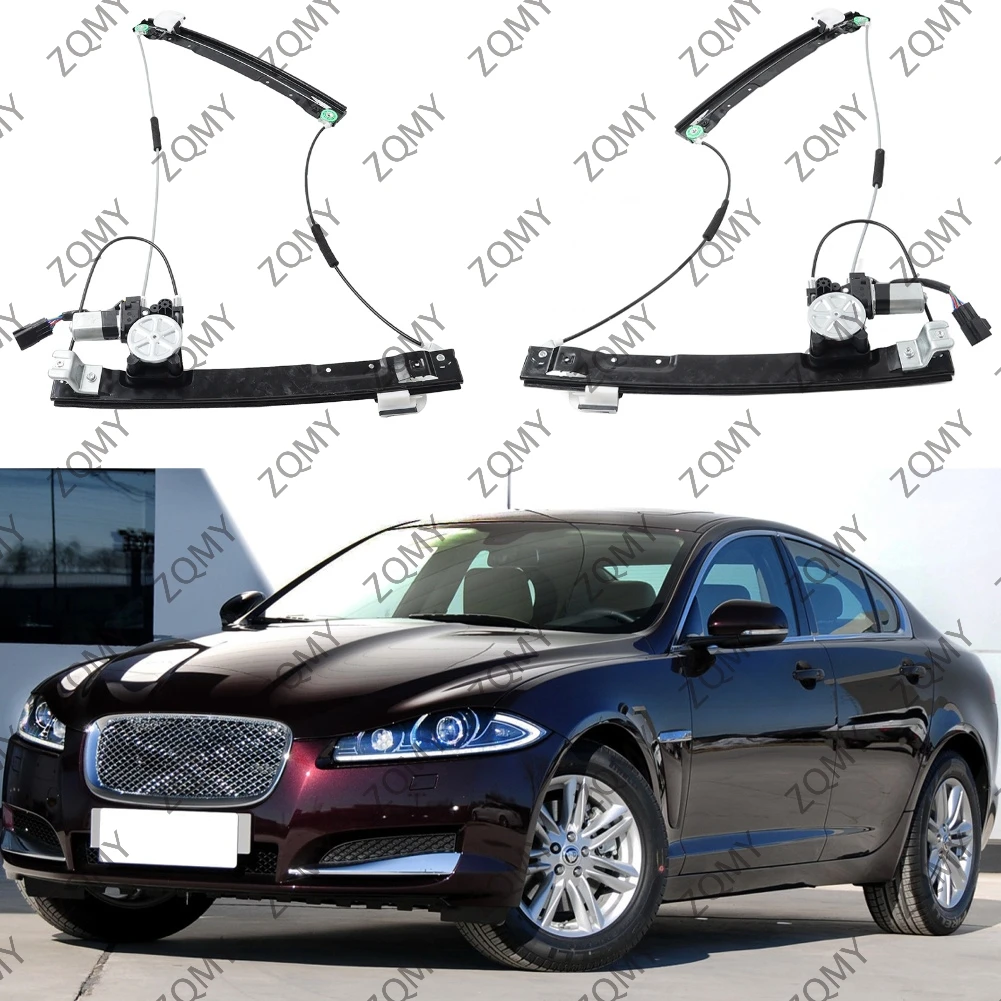 

2 шт. автомобильный передний стеклоподъемник в сборе для Jaguar XF 2009-2015 XFR 2010-2015 XFR-S 2013-2015 C2Z31201 C2Z31200 C2Z15092