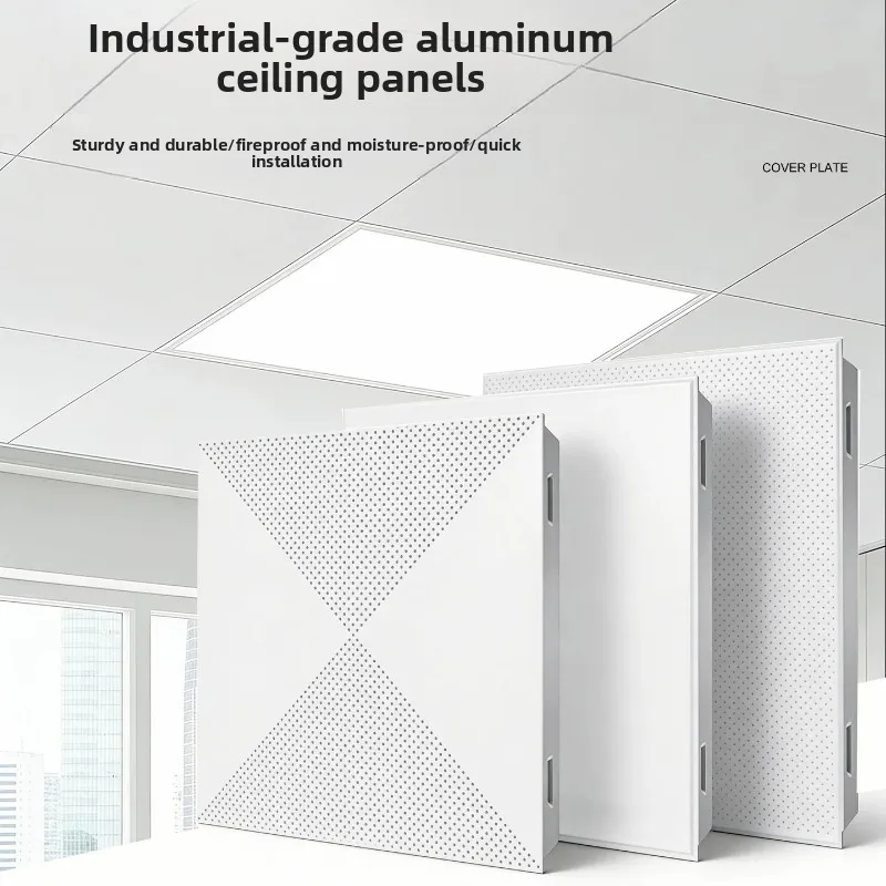 YJQ aluminum buckle panel integrated ceiling engineering panel, office ceiling, room ceiling panel