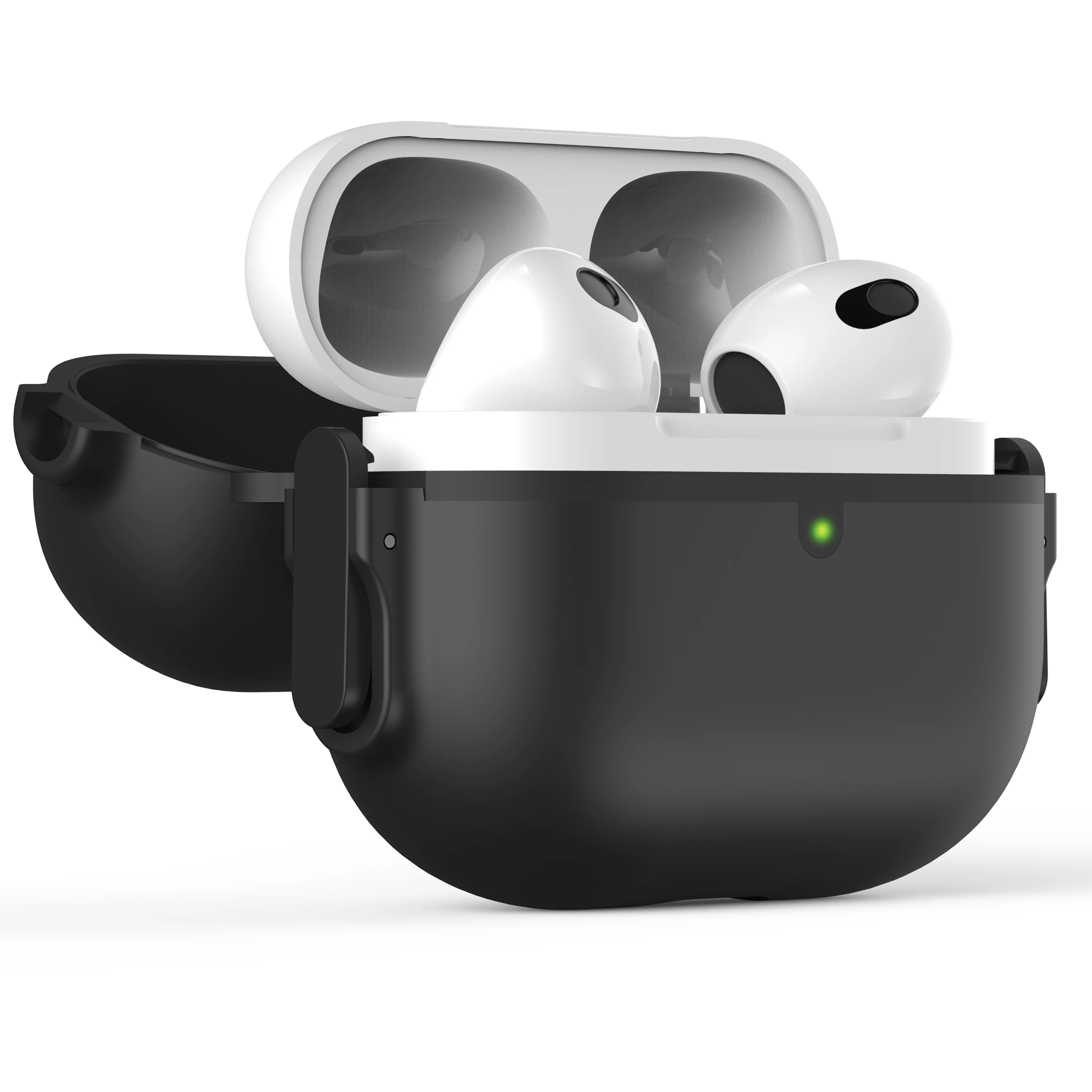أغلفة المنجنيق لأجهزة Airpods Pro أغلفة قوية لأجهزة Apple Airpods 3 & Pro 2 generic acion أغلفة حماية Air Pods ملحقات سماعات الأذن