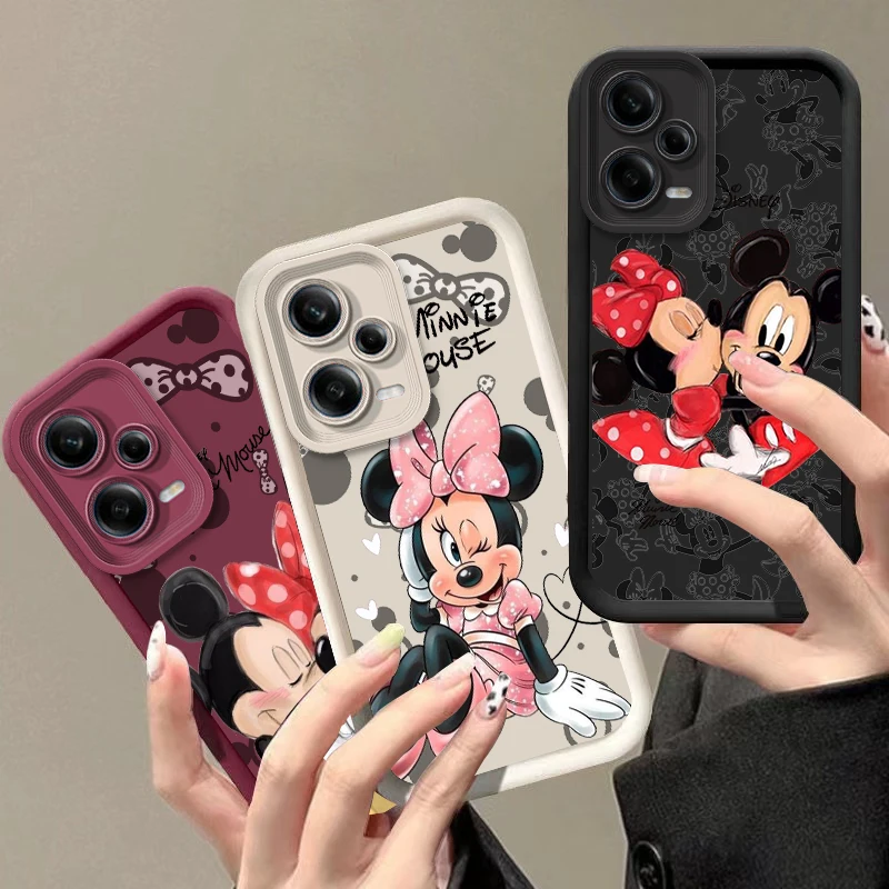 Disney mickey minnie cool für redmi k50 k40 k30 k20 12c 10c 9c 9at 9a ultra pro prime augen leiter telefon hülle