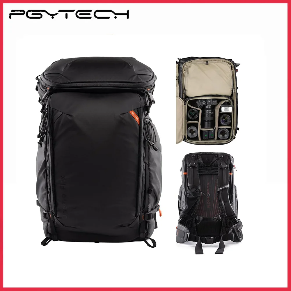 حقيبة ظهر PGYTECH OnePro Flex الاحترافية لتسلق الجبال وحقيبة إدخال الكاميرا (30 لتر/40 لتر/50 لتر)