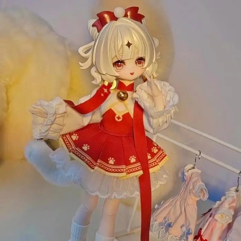 

Коллекционная фигурка Mi Tian Third Generation Fortune Small Sign Spirit BJD, 8 точек подвижности, в закрытой упаковке, модный подарок для девочки на день рождения