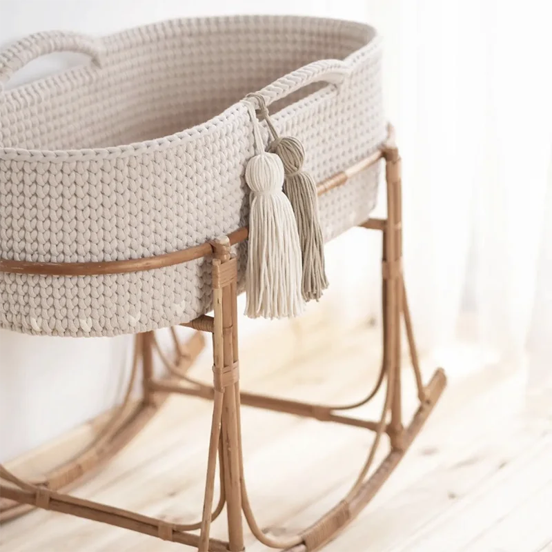 Replacement Basket Moses Basket with 2 Waterproof Replacement Pad Liners - Meets Standards