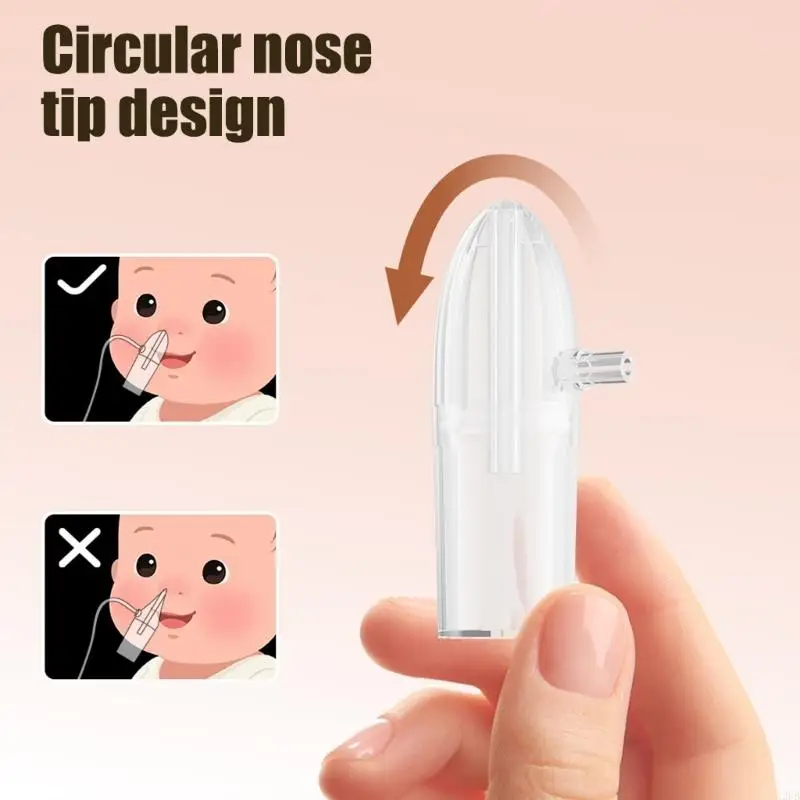 

Baby Nasal Suction Aspirator Nose Cleaner Washable Hand Nasal Aspirator A2UB
