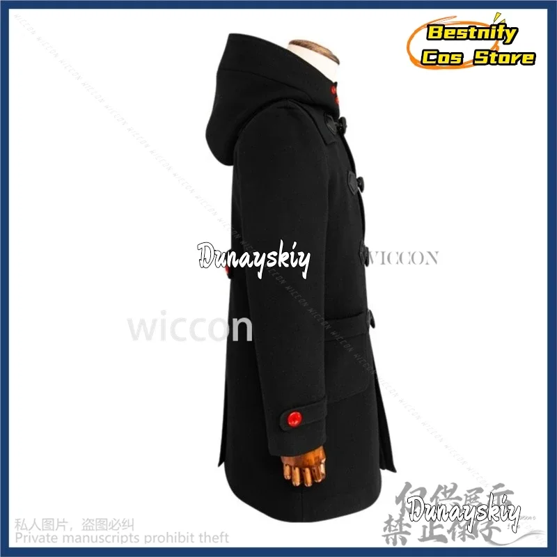 CosplayAnime Game Personaa5 Cosplay Amamiya Ren Costume Winter Black Coat Scarf Uniform Adult Man Halloween Christmas Suit Custo