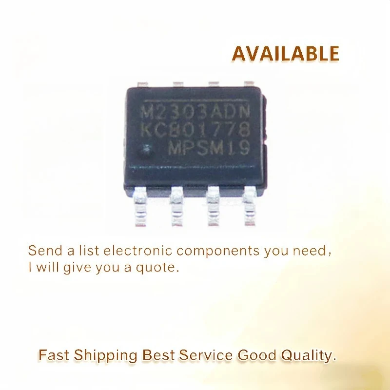 10PCS  Brand  new original   authentic patch MP2303ADN-LF-Z SOIC-8 DC-DC chip 3A 28V 360kHz