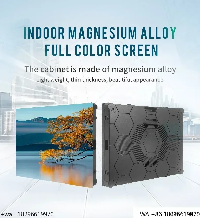 

Indoor P1.25 LED Mesh Screen High Res Film Video Wall for Advertising
