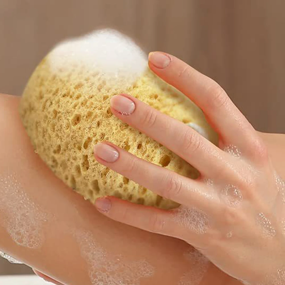 

2pcs Bath Sponge Body Scrubber Tub Exfoliating Shower Sponges Soft Foaming Cleaning Tool Christmas Gift