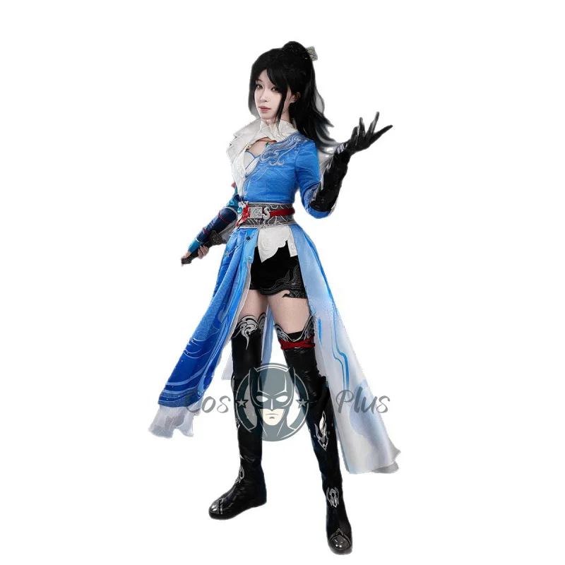 Нарака: Bladepoint Gu Qinghan Ji Ruxue Косплей Костюм Совместная работа Полный набор Игры с лицензией в стиле аниме Ролевая игра Международная игра
