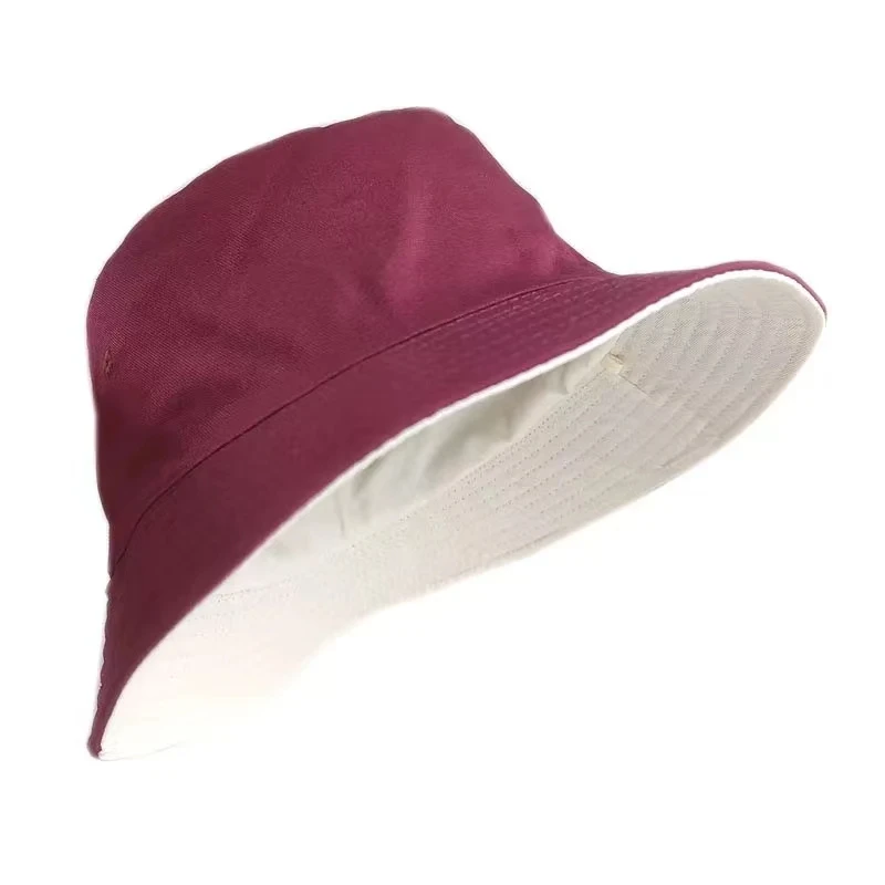 Enlarged Deepening XXL Size 63cm Bucket Hat Women Big Head Double-sided Fisherman Hat Men Large Size Large Tide Hip Hop Sun Hat