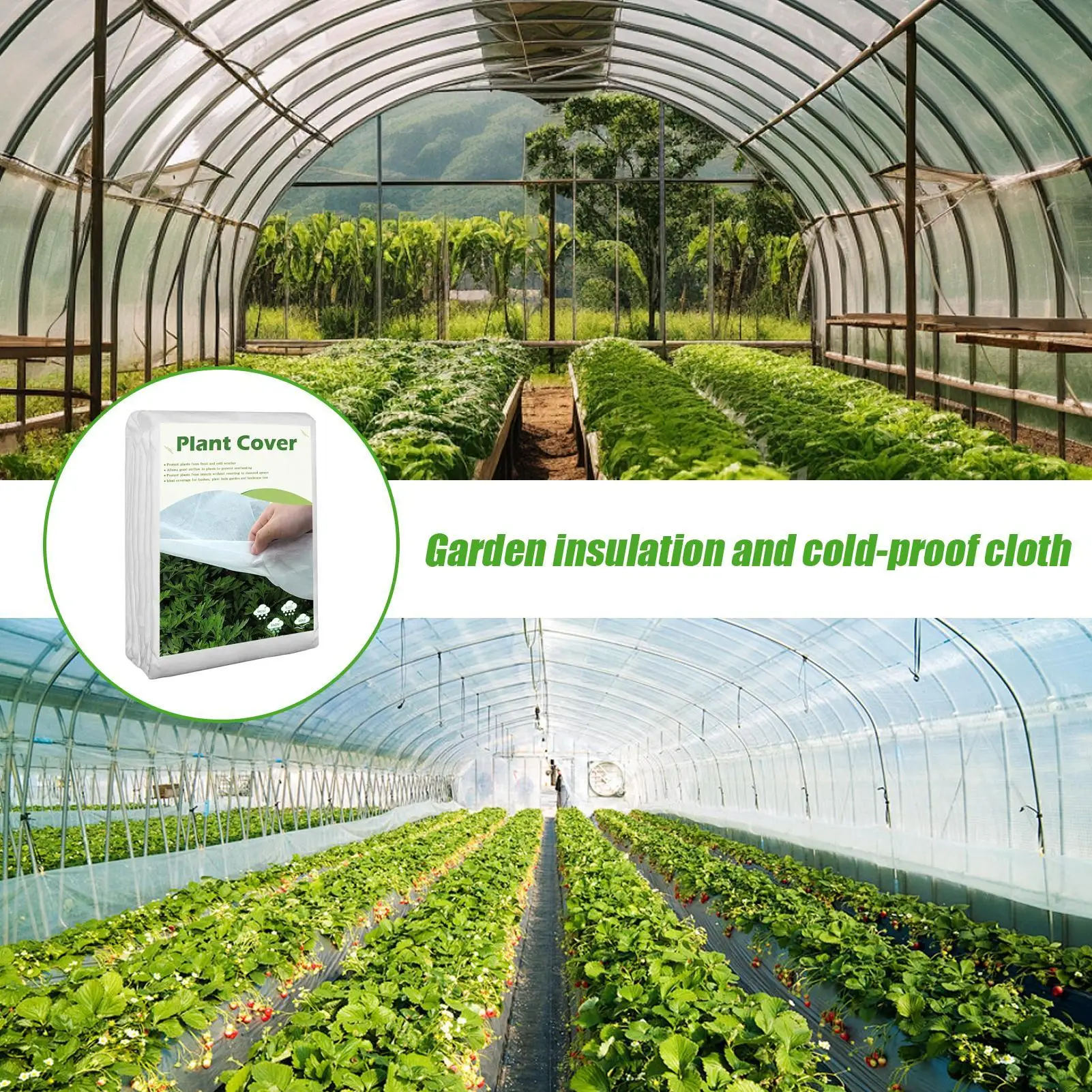 

Plant Covers Freeze Protection Reusable Row Frost Blankets Cold Proof Protector Sun Shade Blankets For Orchard Tree Outdoor Yard