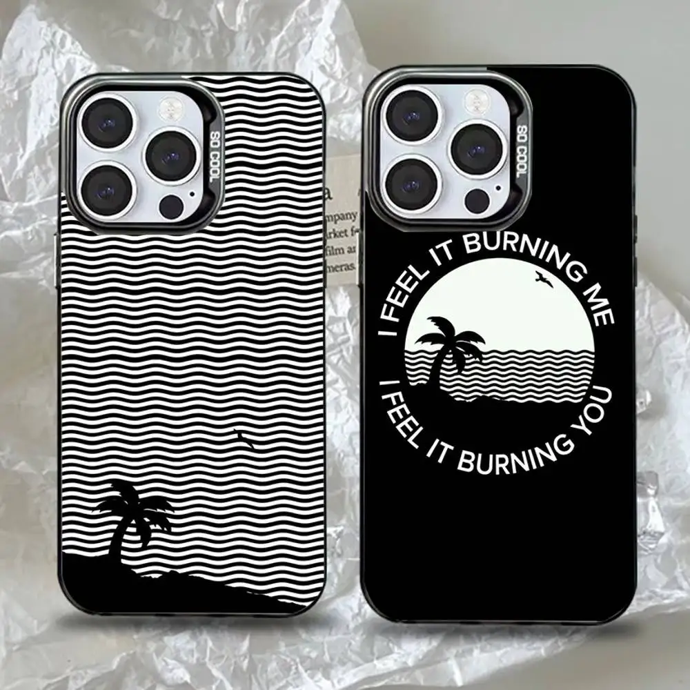 

The neighbourhood band Phone Case For iPhone 16,15,14,13,12,11,Pro,Max,Plus,Mini,XS,SE Anti Fall Black Matte Hard Bumper