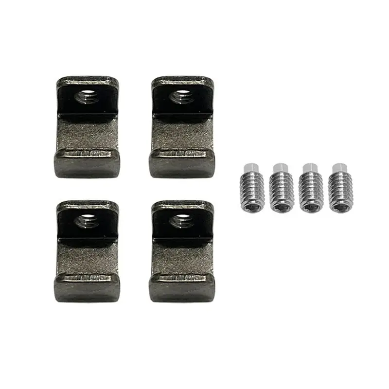 

A29F-4Pcs Fixing Clips For Ender3 CR10 Voron 3D Printer Hot Bed, For Lattice Glass Platform, Essential Printer Accessories