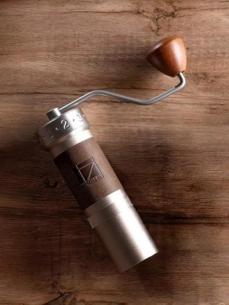 1Zpresso ZP6-S Tragbare Manuelle Kaffeemühle Bohnenmühle Feinmahlgerät für Handfilterkaffee Outdoor Zuhause Barista