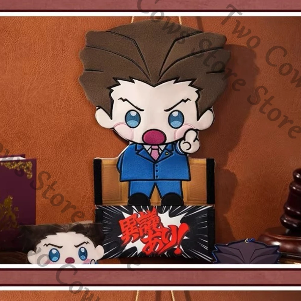 

Ace Attorney Trucy Wright Miles Edgeworth 21cm Cotton Hanging Bag Anime Peripheral Pendant Game Cartoon Souvenir Present