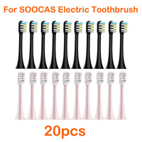 Replacement Brush Heads for Xiaomi SOOCAS X3 X5 V1 X3U Soft Bristle Electric Toothbrush Deep Clean Dupont Bristle Sealed Packed