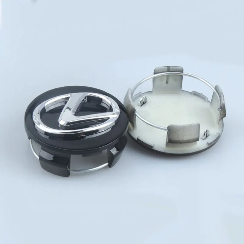 Tapa central de rueda de coche, accesorios de insignia para Lexus ES300, RX330, RX300, GS300, IS250, IS200, CT200h, NX, RX, LX, UX, GX, 4 piezas,