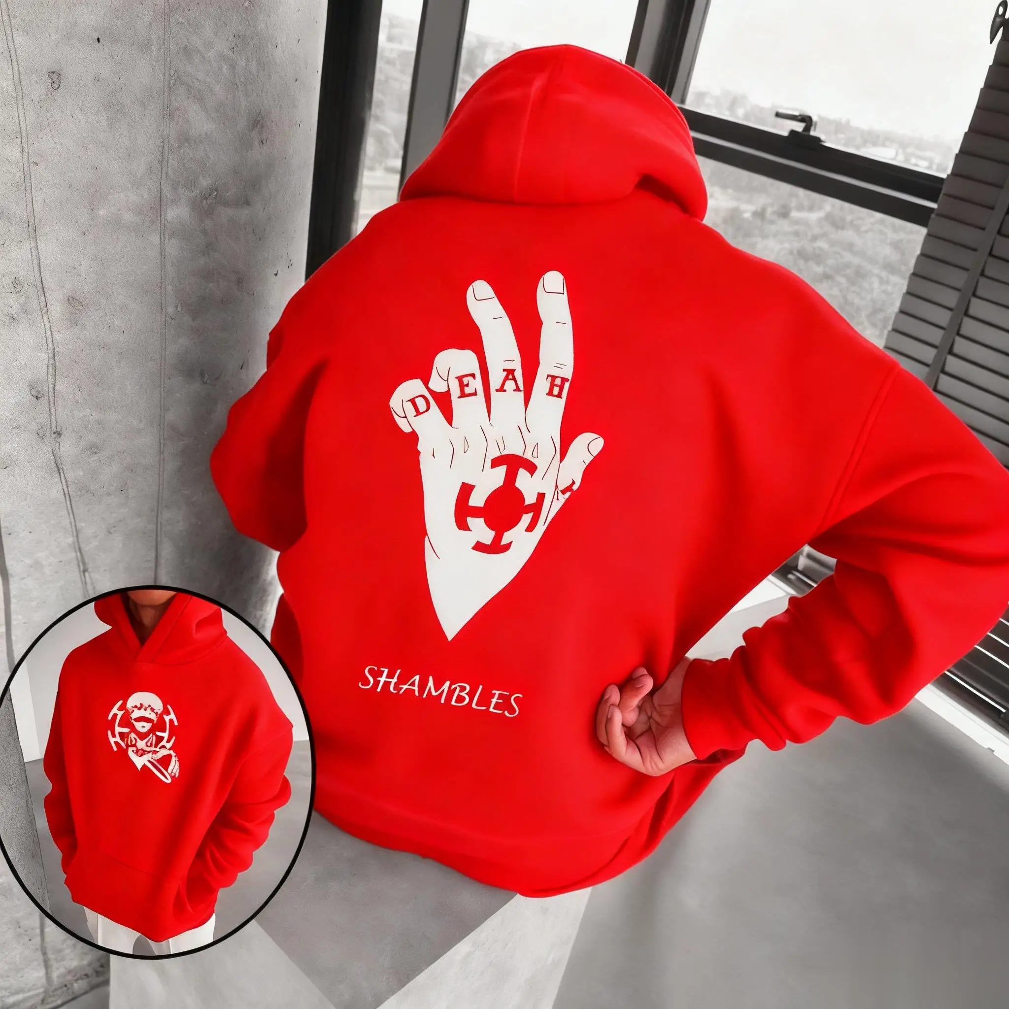 Oversized One Piece Anime Hoodie Mannen Vrouwen Katoen Grafische Print Sweatshirt Streetwear Casual Y2k Top Herfst Winter Nieuw