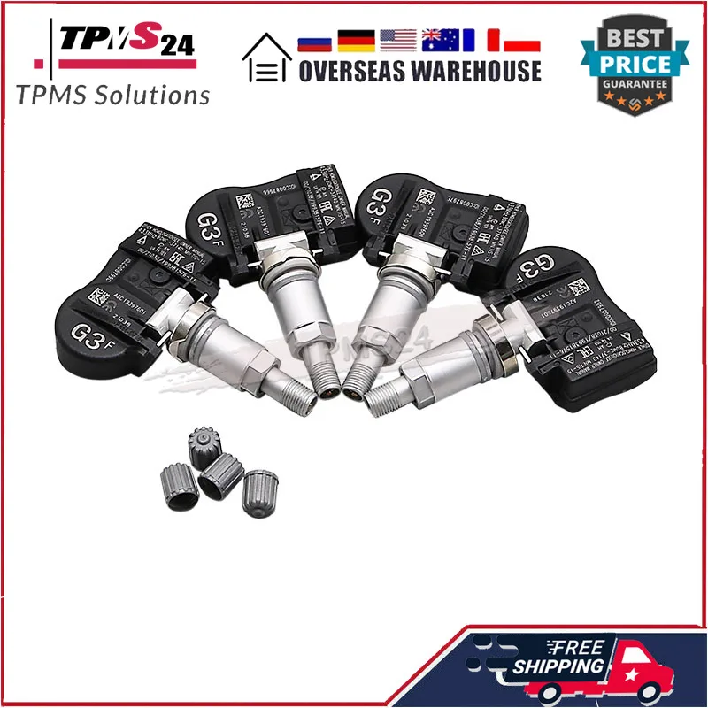 4PCS Tire Pressure Monitor Sensor 433MHz BDMC37140 BDMC-37140 For Mazda 2 3 5 6 CX-5 CX5 CX-6 CX6 CX-9 CX9 MX-5 Artz GS1D37140