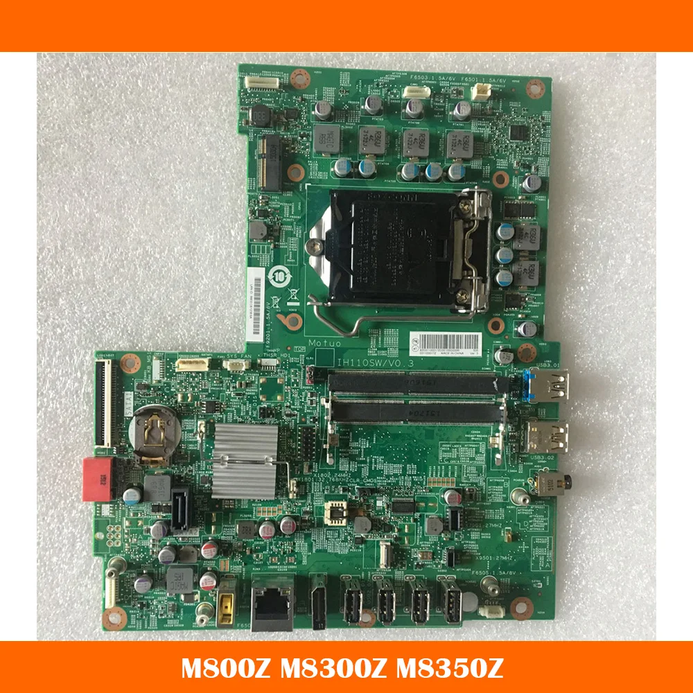 Placa base de escritorio para Lenovo M800Z M8300Z M8350Z IH110SW/V0.3 LM70Z 14072-1, puerto de alimentación externo completamente probado