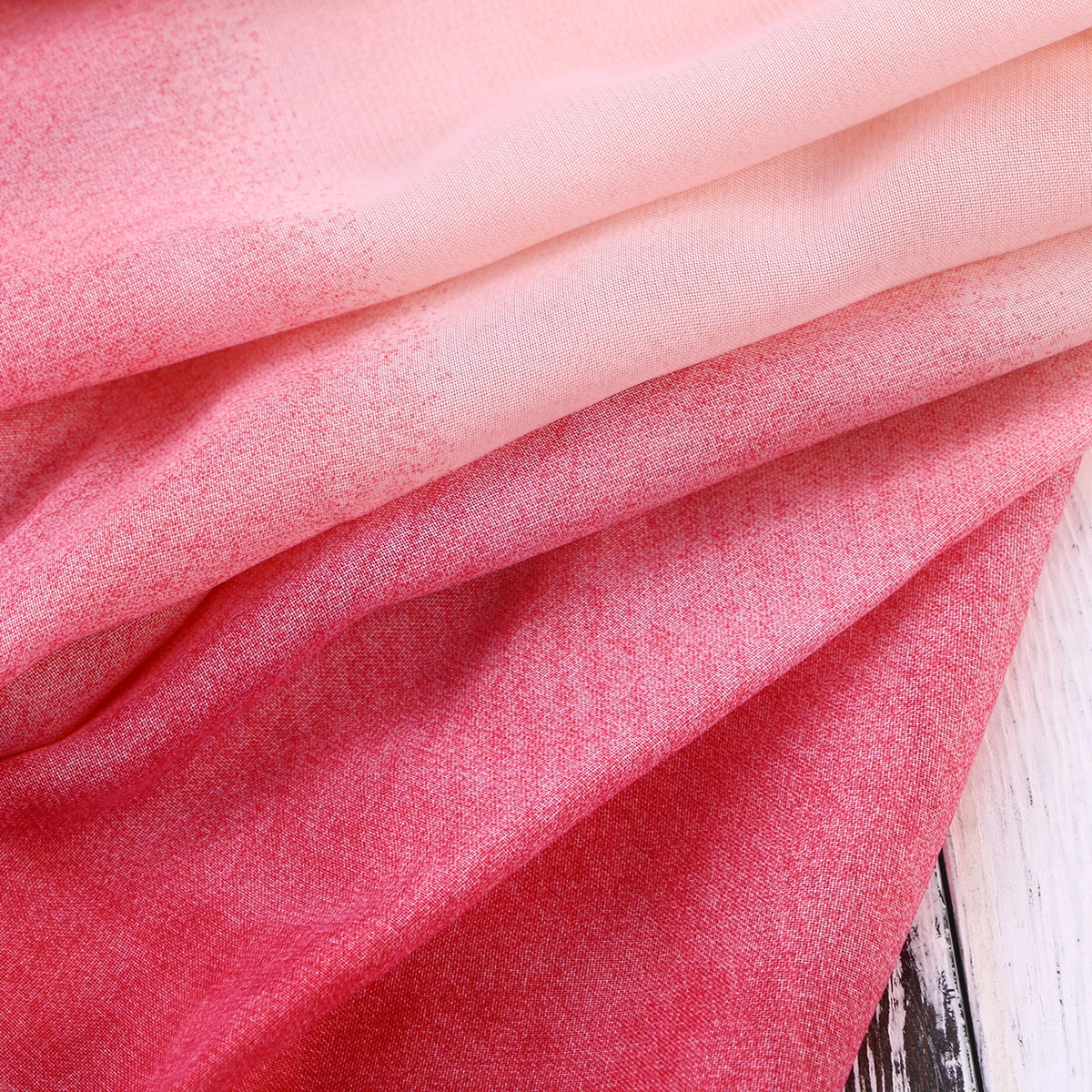 

Gradient Color Scarf Women Chiffon Scarves Beach Multicolored Decorative for Beautiful Shawl Miss