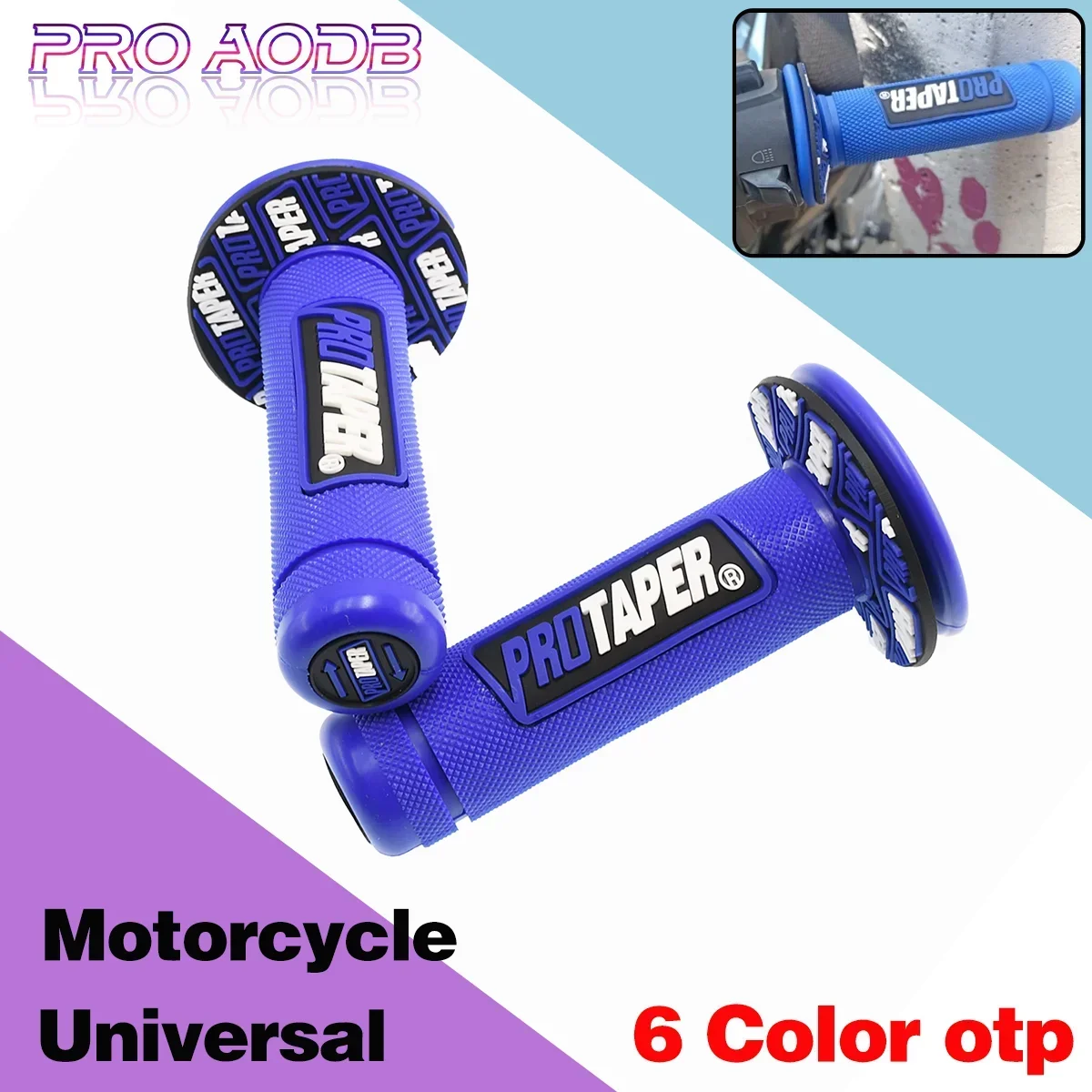 

22mm 24mm Handlebar Grip Gel Brake Handle Rubber for 7/8" Motorcycle for CRF KLX SXF DMZ YZF Pro Taper Motorcross Dirt Pit Bike