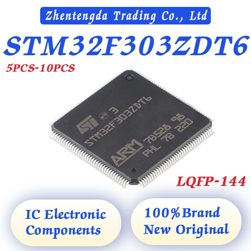 

5-10PCS New STM32F303ZDT6 STM32F303 STM32F ZDT6 STM STM32 IC MCU Chip 144-LQFP