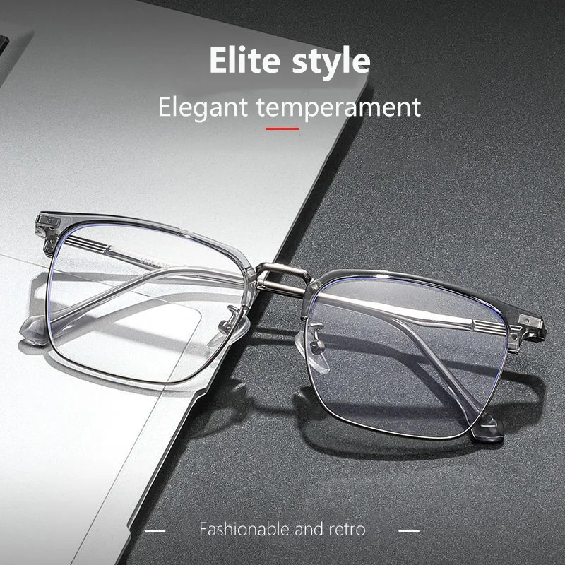 

Ultralight Titanium TR90 Myopia Small Eyeglass Frames Glasses Retro Square Optical Prescription Eyeglasses Frame Men And Women