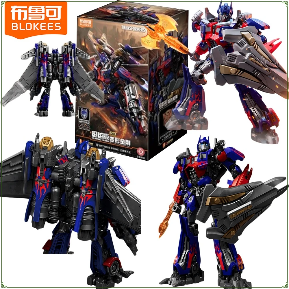 

New Blokees Transformers Classic Class Action Figures Jetwing Optimus Prime Cute Surprise Collection Model Toys Christmas Gifts