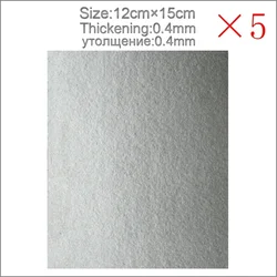 5Pcs 150 X 120mm Universal Microwave Oven Mica Sheet Wave Guide Waveguide Cover Sheet Plates Mica Plate