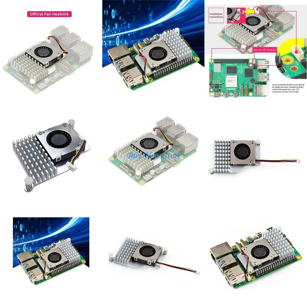 

Радиатор Heatsinks 20ce для Raspberrypi5 обеспечивает оптимальную температуру активного охладителя