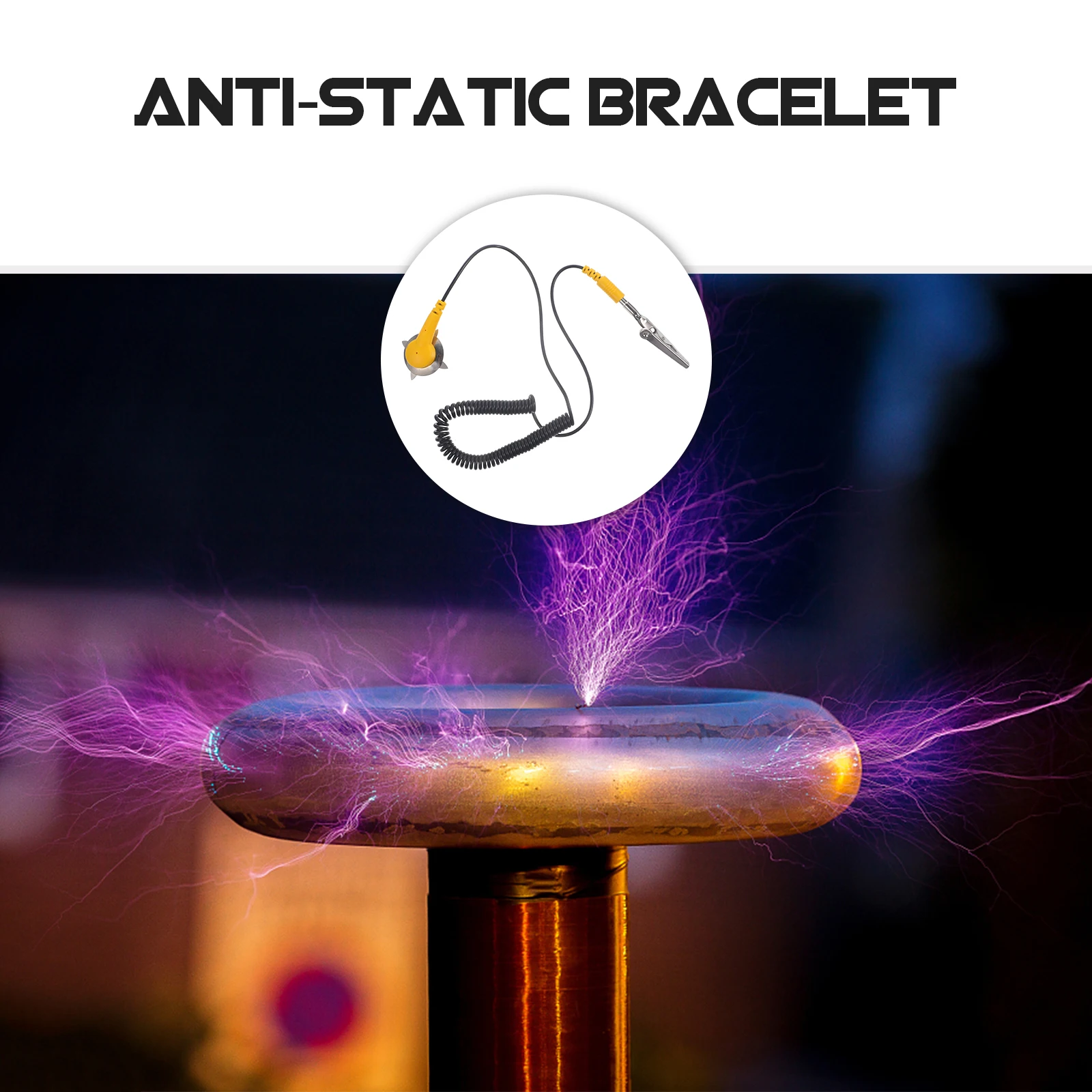 

Anti-static Bracelet Wrist Grounding Keys Band Esd Strap Wristband Straps