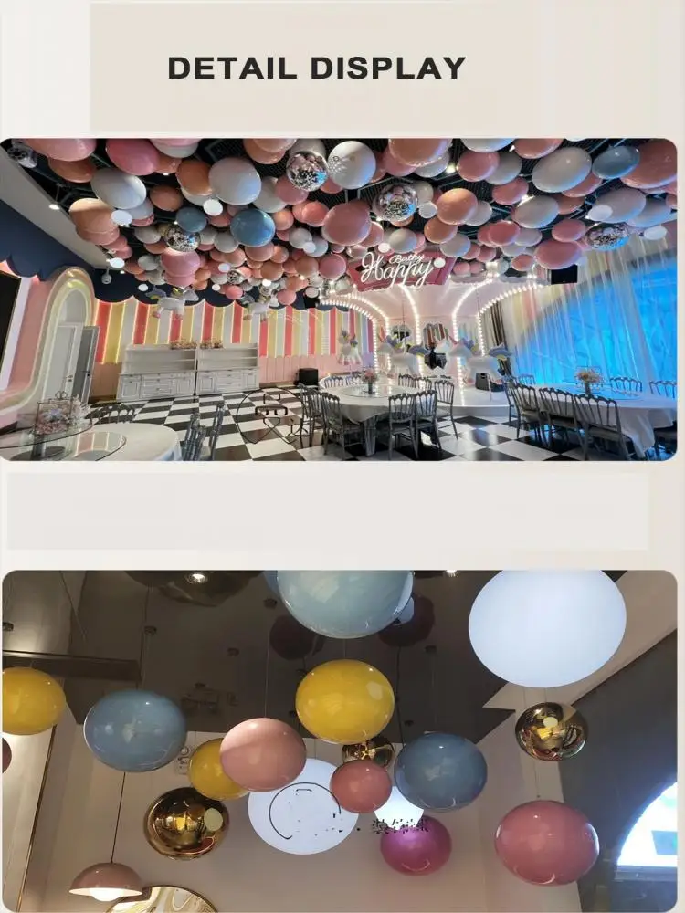 Boule creuse en acier inoxydable bleu Royal, diamètre 38mm-300mm, décor de fête de noël, sphère creuse de jardin/Plaza/affichage de fenêtre, 1 à 5 pièces