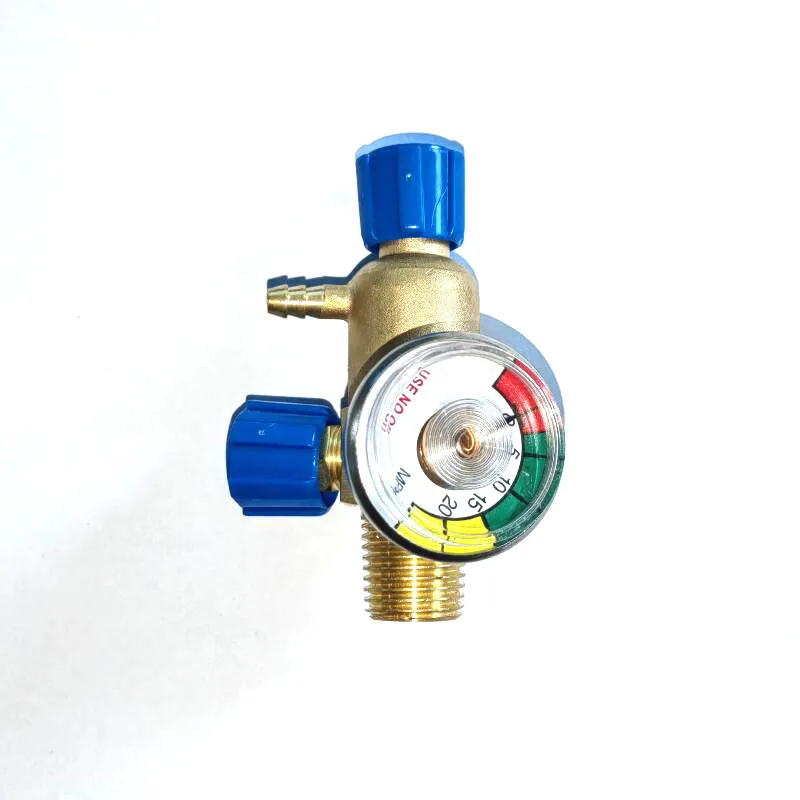 Oxygen valve pressure gauge pressure reducing valve oxygen valve cylinder tools 1-4l welding with oxygen valve