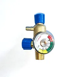 Oxygen valve pressure gauge pressure reducing valve oxygen valve cylinder tools 1-4l welding with oxygen valve