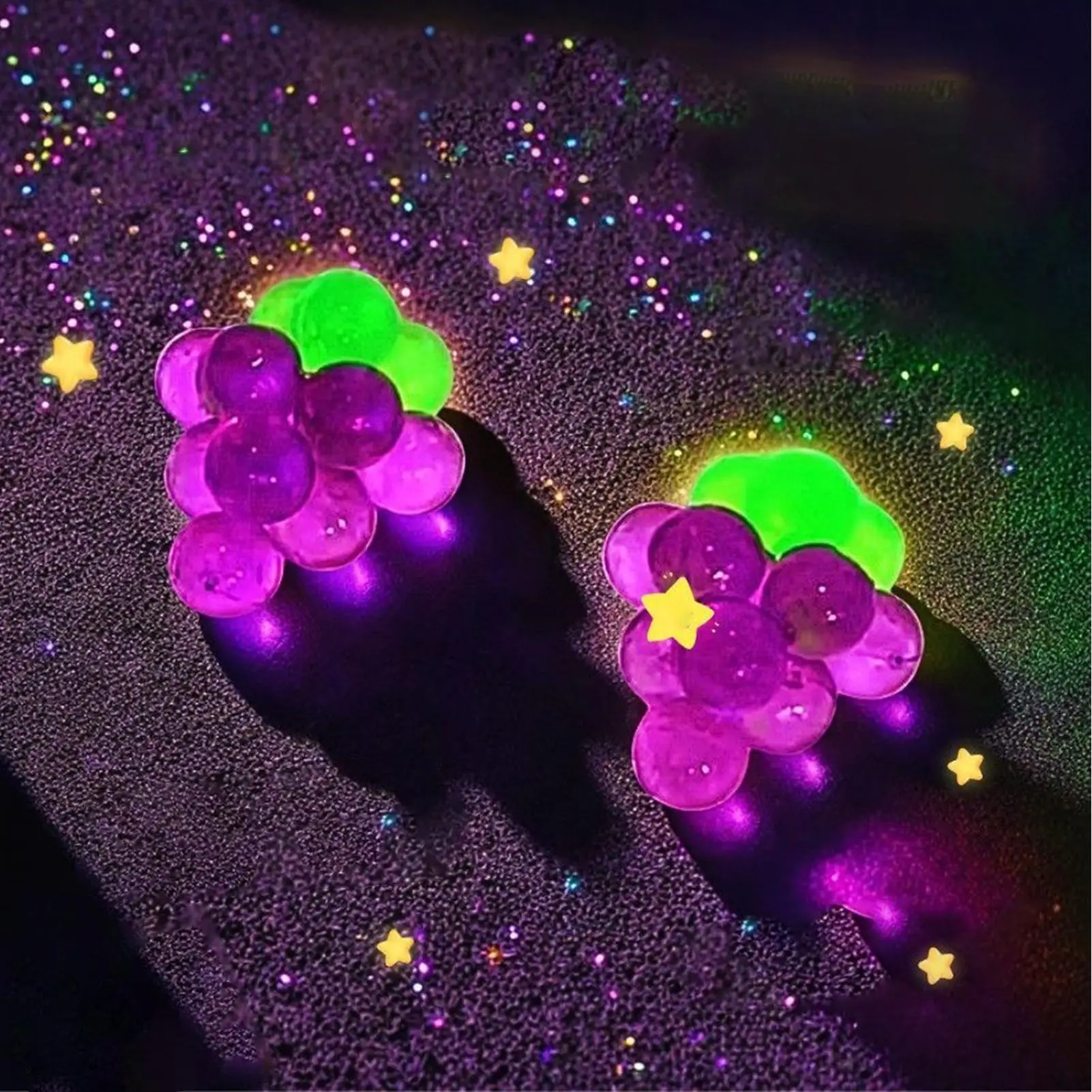 Fuse Beads Glow in The Dark Educational Toy DIY Water Adhesive Bead Melting Craft Set for Kids School Crafting Birthday Gifts